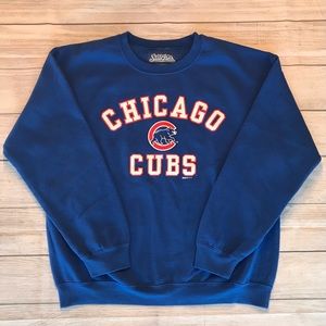 Stitches Chicago Cubs Crewneck Size Large